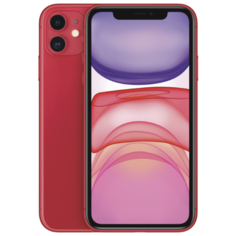 Смартфон Apple iPhone 11 128GB красный (MWM32RU/A)