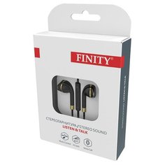 Наушники Finity SF-005 черный/золото