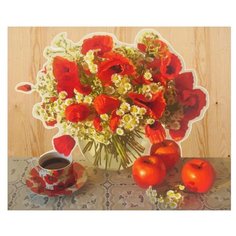 Color Kit Картина по номерам "Огненные маки" 40х50 см (DER010)