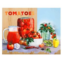 Color Kit Картина по номерам "Помидорки" 40х50 см (DER020)