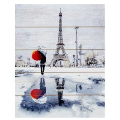 Molly Картина по номерам "Зимний Париж" 40х50 см (KD0093)