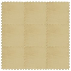 Коврик-пазл Meitoku мозаика из микрофибры 30x30 9 деталей