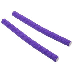 Бигуди-бумеранги DEWAL DBB21/1 (21 мм) 10 шт. фиолетовый