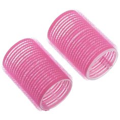 Бигуди-липучки DEWAL DBL24 (24 мм) 10 шт. розовый