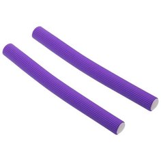 Бигуди-бумеранги DEWAL DBB21 (21 мм) 10 шт. сиреневый