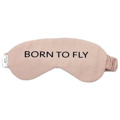 Маска для сна Сozy&Cute Home Воrn to fly, розовый/черный