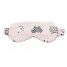 Маска для сна Сozy&Cute Home Овечки, розовый
