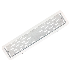 Рамка для номера Dollex SPL-20 белый 1 шт.