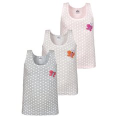 Майка BAYKAR размер 86/92, розовый/серый