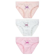 Трусы BAYKAR размер 86/92, белый/розовый/персиковый