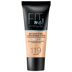 Maybelline Тональный крем Fit Me, 30 мл, оттенок: 119 Песочный