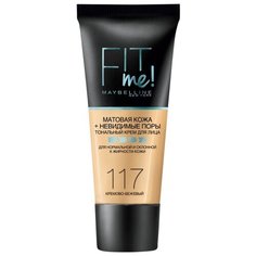 Maybelline Тональный крем Fit Me, 30 мл, оттенок: 117 Кремово-бежевый