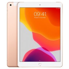 Планшет Apple iPad (2019) 128Gb Wi-Fi + Cellular gold