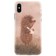 Чехол Mitya Veselkov IP10.MITYA-006 для Apple iPhone X ежик с котомкой