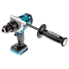 Аккумуляторная дрель-шуруповерт Makita DDF481Z 115 Н·м синий/черный