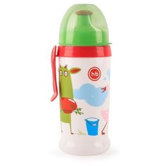 Поильник-непроливайка Happy Baby 14014, 360 мл grass