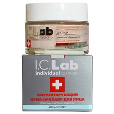 I.C.Lab Корректирующий крем-праймер для лица Aqua Source 50 мл бежевый