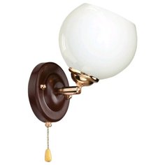 Бра РОССвет РС16436 BRN+FG/1W