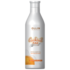 OLLIN Professional крем-шампунь Cocktail Bar Яичный коктейль Восстановление волос 500 мл
