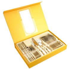 Vetta Набор столовых приборов Грассо 24 предмета серебристый/золотистый