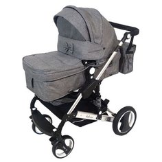 Коляска-трансформер Belecoo 2в1 серый