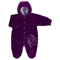 Комбинезон lucky child размер 22 (68-74), фиолетовый