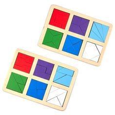 Головоломка Raduga Kids Сложи квадрат уровень 2 (RK1139)