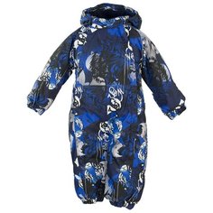 Комбинезон Huppa Keira 1 31920120-828 размер 80, 82886 тёмно-синий с принтом