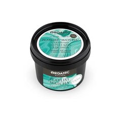 Organic Shop матча-скраб для лица Organic Kitchen Playlist Matcha Сахарный 100 мл