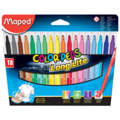 Maped Фломастеры ColorPeps Long Life (845021), 18 шт.