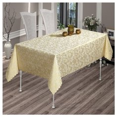 Скатерть Arya Жаккард с люрексом Baroque TRK111300020784 150х220 см золотой
