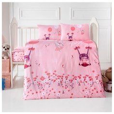 Arya комплект в кроватку Pinky Girl (4 предмета) розовый