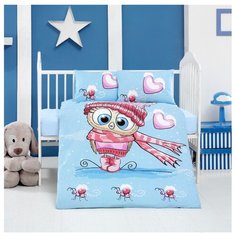 Arya комплект в кроватку Cute (4 предмета) голубой
