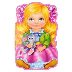 Омега Книжка с мягкими пазлами. Кукла Omega