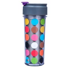 Термокружка French Bull HP-RD-S40F Multidot (0,4 л) серый