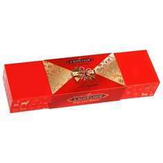 Набор конфет Коркунов Шкатулка молочный и горький шоколад 256 г красный/золотистый