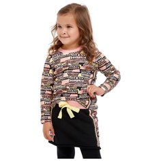 Лонгслив lucky child размер 28 (98-104), многоцветный