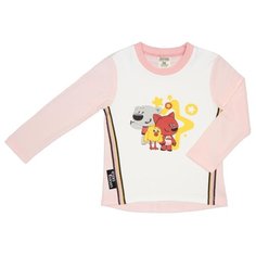 Лонгслив lucky child размер 28 (98-104), светло-розовый