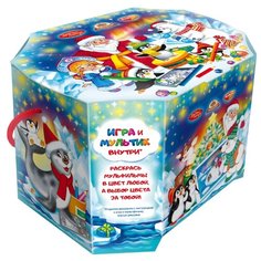 Набор конфет Объединенные Кондитеры Шоколадная шкатулка 700 г белый/синий