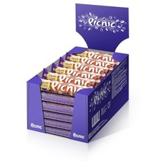 Батончик Picnic с арахисом, 38 г, коробка (30 шт.)