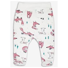 Ползунки Веселый Малыш размер 68, белый