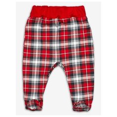 Ползунки Веселый Малыш размер 56, красный