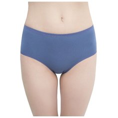 Santini Трусы "Макси" с высокой посадкой, размер 50, индиго джинс