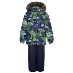 Комплект с брюками Huppa Dante 41930030-925 размер 140, серый/темно-серый