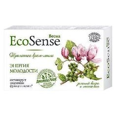 Крем-мыло кусковое Весна EcoSense Зеленый кофе и магнолия, 90 г