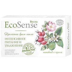 Крем-мыло кусковое Весна EcoSense Шиповник и нероли, 90 г