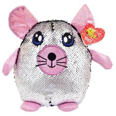 Мягкая игрушка ABtoys Мышь с пайетками 20 см