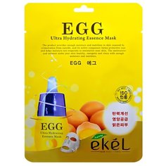 Ekel Egg Ultra Hydrating Essense Mask Тканевая маска с экстрактом яичного желтка, 25 мл