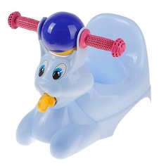 Little Angel горшок Зайчик (LA2710) голубой