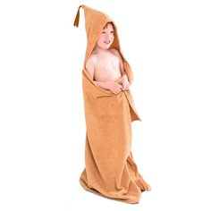 BabyBunny Полотенце с капюшоном банное 65х125 см бежевый